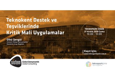 Teknokent Destek ve Teşviklerinde Kritik Mali Uygulamalar