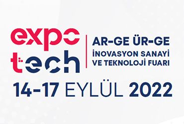 EXPO TECH  -  Ar-Ge Ür-Ge İnovasyon Sanayi Ve Teknoloji Fuarına Davetlisiniz