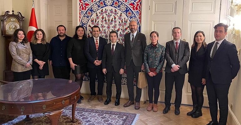 T.C. Londra Büyükelçiliğini Ziyaret Ettik