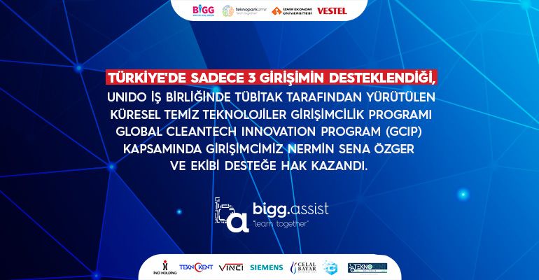 Türkiye'de Sadece 3 Girişimin Desteklendiği GCIP Kapsamında Girişimcimiz Desteğe Hak Kazandı